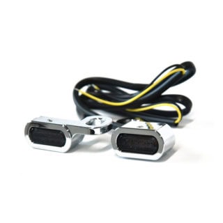 Set frecce anteriori a Led cromate 14-20 XL Sportster