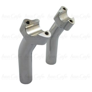 Chubby risers arretrati cromati 1.25'' x 5.5''