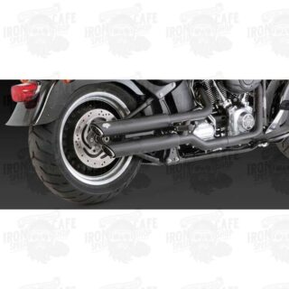 Marmitte Softail Nere twin slash 3''