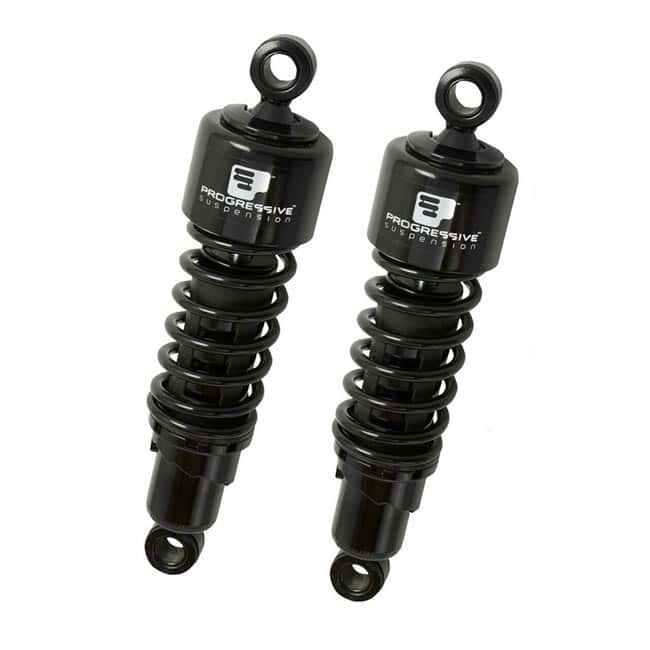 Ammortizzatori Progressive Suspension 412 neri 12'' Heavy Duty