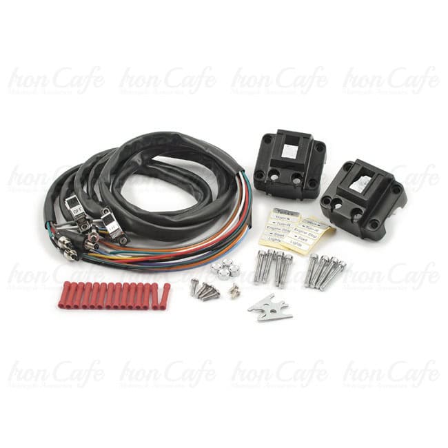 Kit completo comandi elettrici 73-81 XL Sportster; 72-81 FL; 73-81 FX