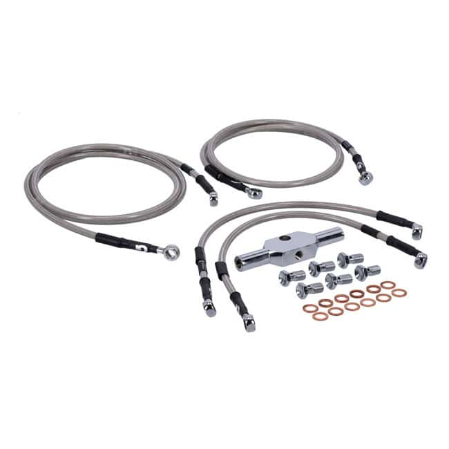 Kit Tubi freno Inox Touring 08-13 FLTR ABS