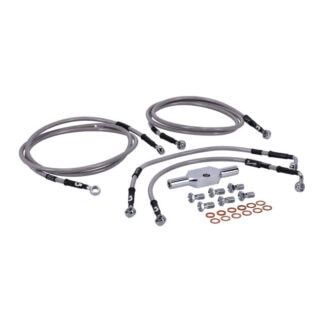 Kit Tubi freno Inox 09-13 FLH/FLT (escluso FLTR con ABS)