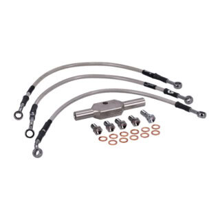 Kit Tubi freno Inox V-Rod 04-05 VRCSD; 04-05 VRSCX