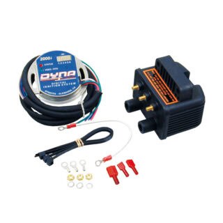 Kit Dyna 2000iP con 1 bobina Dyna DC6-5 Single Fire con candela singola