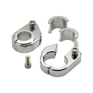 Morsetti cromati Biltwell Speed Clamps